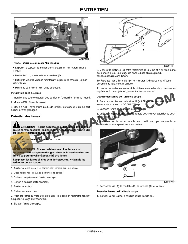 John Deere AutoConnect Mid Mount Mower 60D and 72D Operator Manual OMLVU23071 2