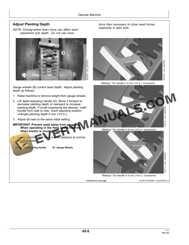 John Deere Bauer Planter Components Operator Manual OMA90345 4 John Deere Bauer Planter Operator Manual OMA90345-2