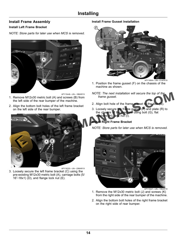 John Deere Blower and 3 Bag Material Collection System Operator Manual OMUC22468E 2