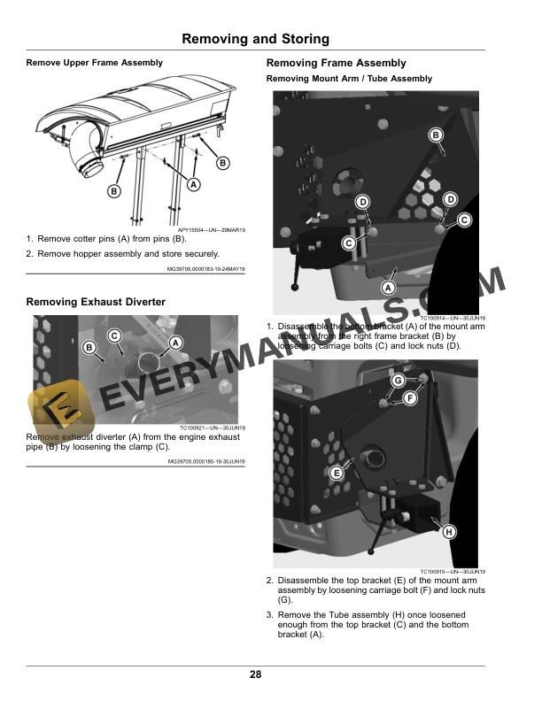 John Deere Blower and 3 Bag Material Collection System Operator Manual OMUC22468E 3