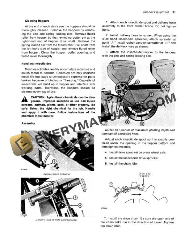 John Deere C 11 CULTI PLANTER Operator Manual OMN159259 3