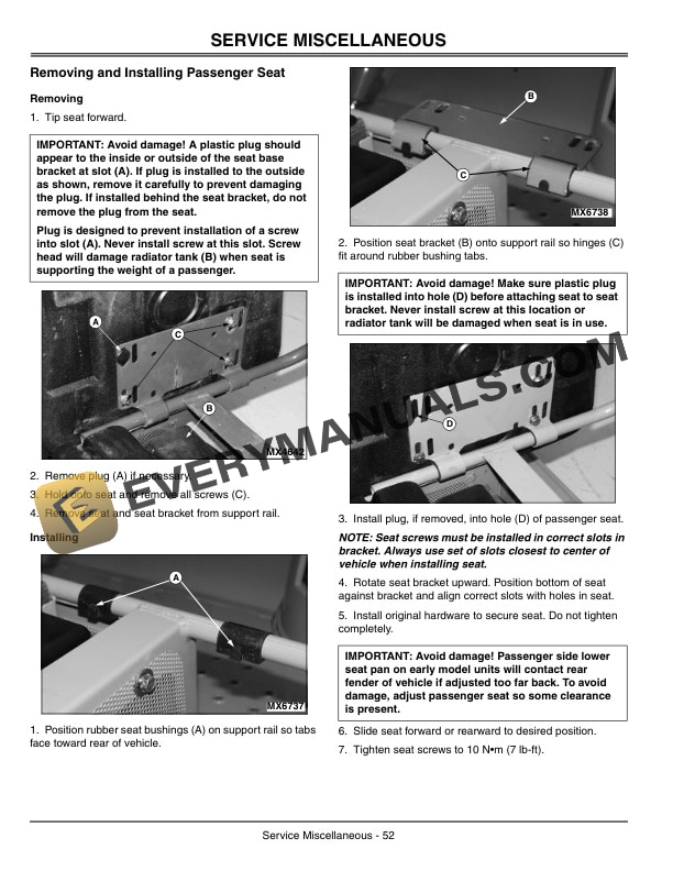 John Deere DIESEL GATOR Utility Vehicles Operator Manual OMM144183 3