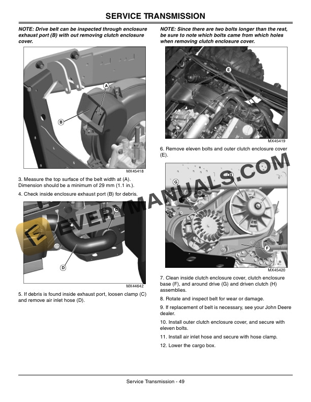 John Deere Diesel M-Gator A2 Utility Vehicles Operator Manual OMM164366 5 John Deere Diesel M-GATOR A2 Utility Vehicles Operator Manual OMM164366-3