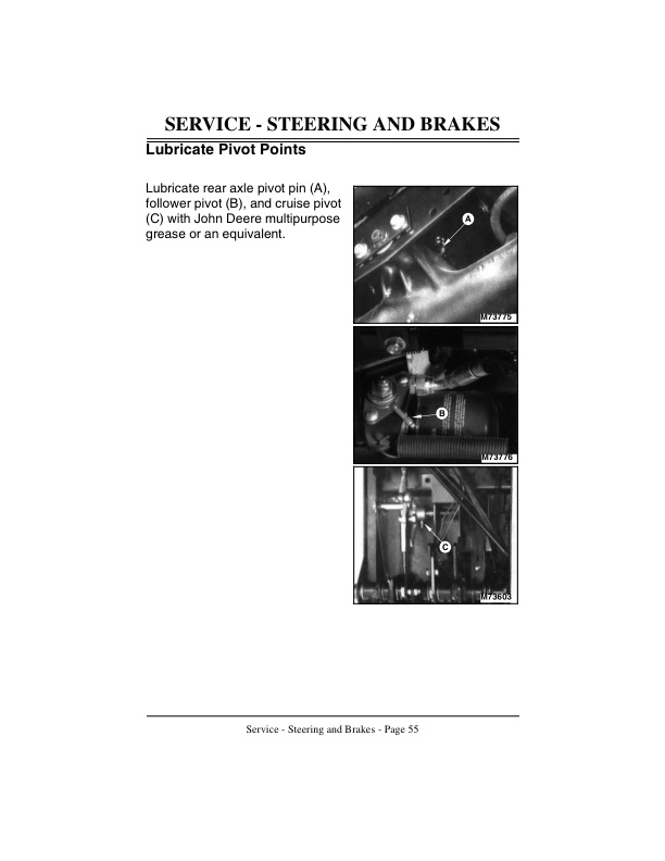 John Deere F1145 Front Mower Operator Manual OMM115819 3