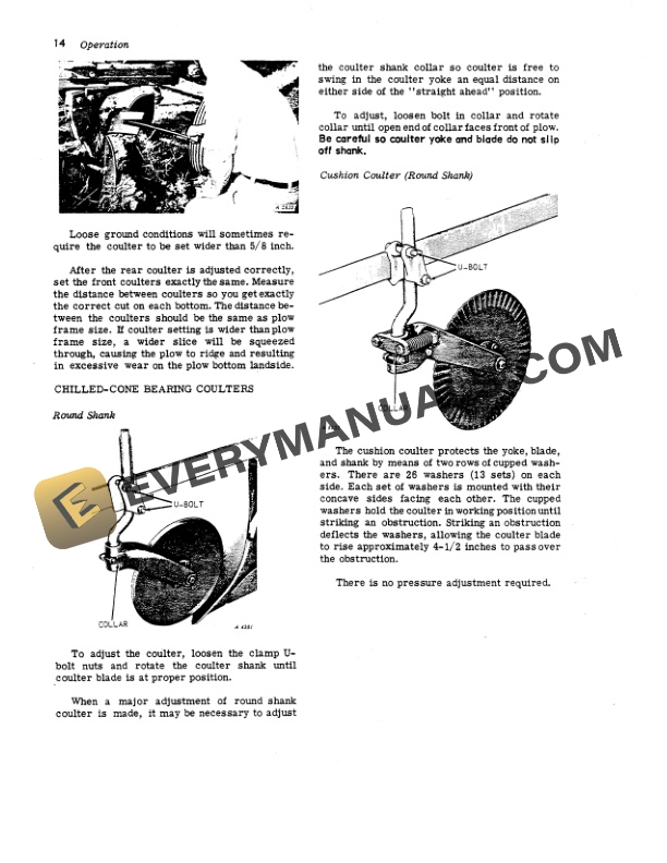 John Deere F245H Series Semi Integral Moldboard Plow Operator Manual OMA15721 2