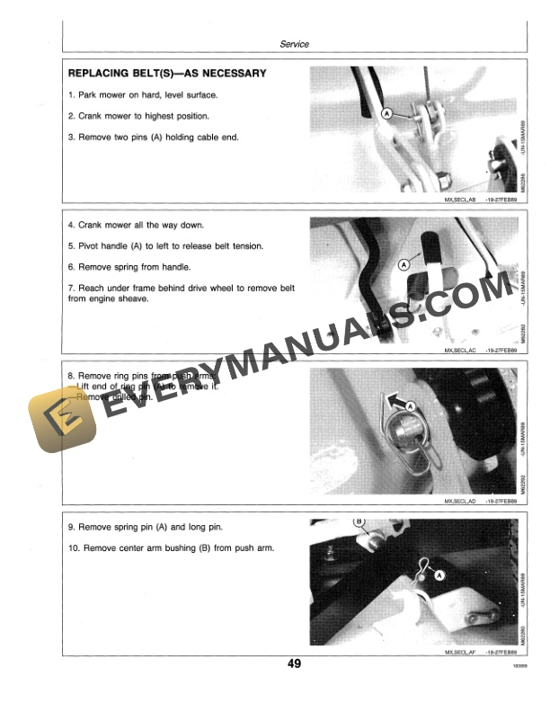 John Deere F510 and F525 Front Mowers Operator Manual OMM95233 3