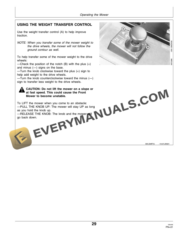 John Deere F710 and F725 Front Mowers Operator Manual OMM113934 2