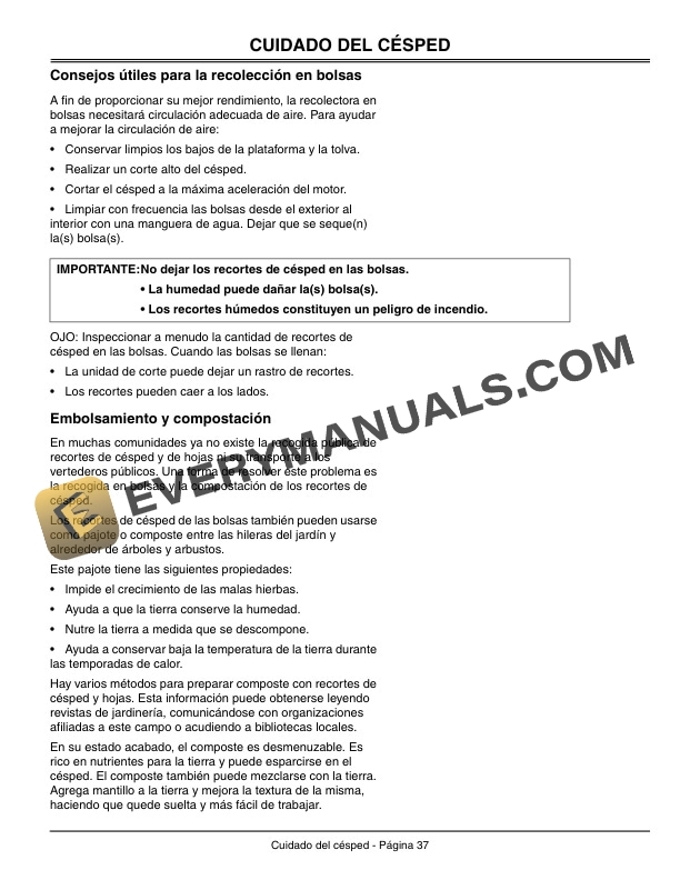 John Deere F725 Front Mowers Serial No. 090001 Operator Manual OMM134807 3