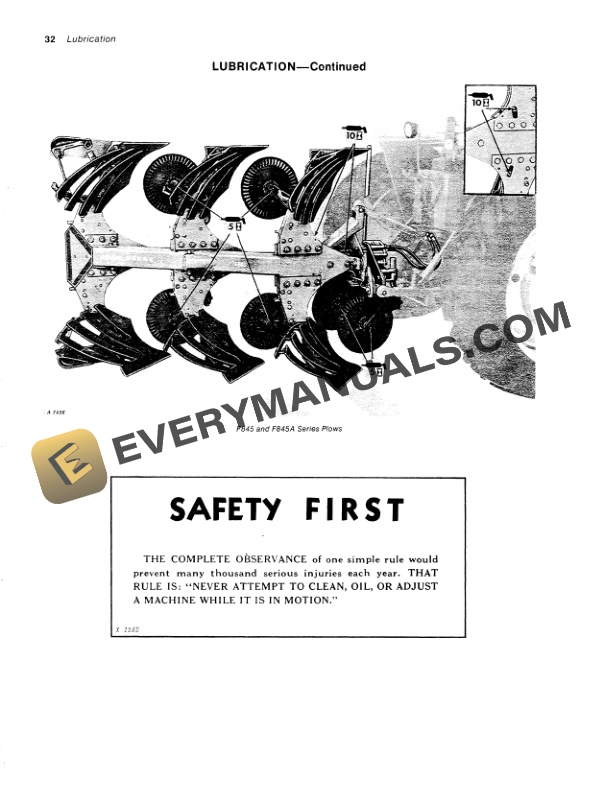 John Deere F835 F835A F845 and F845A Integral Two Way Moldboard Plow Operator Manual OMA17477 3