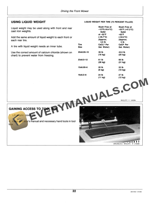 John Deere F910 AND F930 FRONT MOWER Operator Manual OMM79594 2