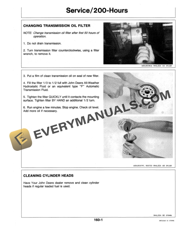 John Deere F910 AND F930 FRONT MOWERS Operator Manual OMM72336 3