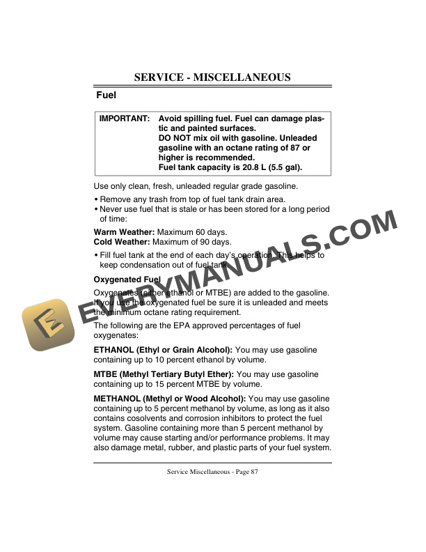 John Deere F911 Front Mower Serial No. 150001 Operator Manual OMM134123 3