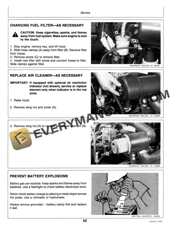 John Deere F912 and F932 Front Mowers Operator Manual OMM79595 3