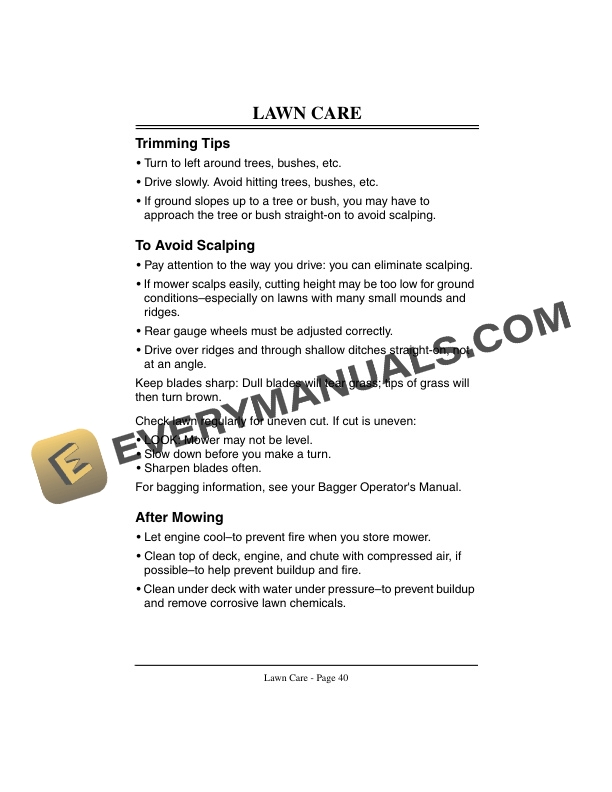 John Deere F925 and F935 Front Mower F925 Serial No. 150001 Operator Manual OMM124510 2