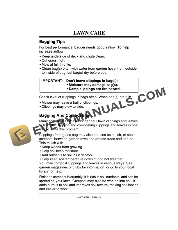 John Deere F932 Front Mower Serial No. 150001 Operator Manual OMM124506 2