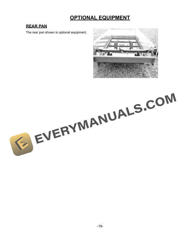 John Deere Frontier MS1108 MANURE SPREADER Operator Manual 5HP64235-3