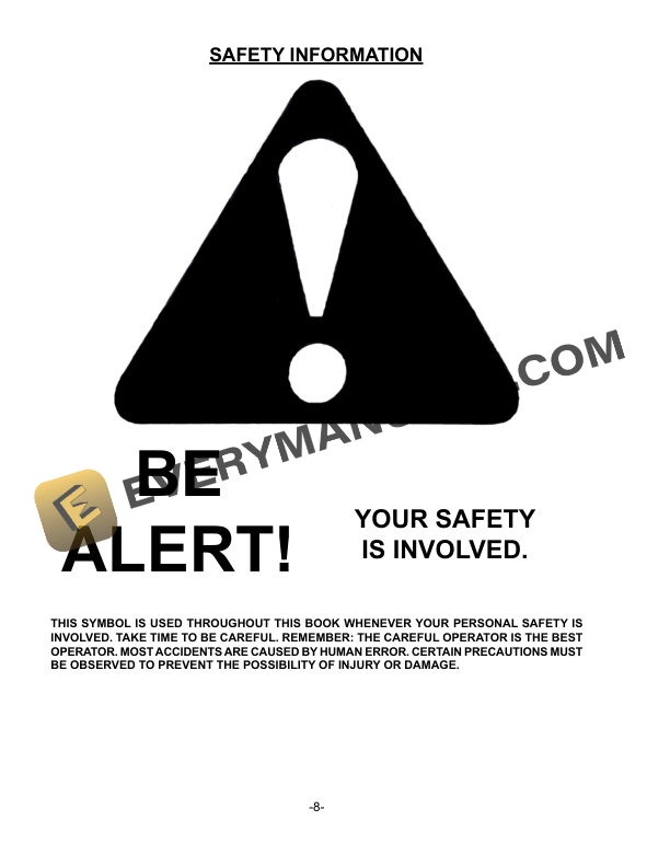 John Deere Frontier WR3208 WR3210 WR3212 WHEEL RAKE Operator Manual 5HP90610-2