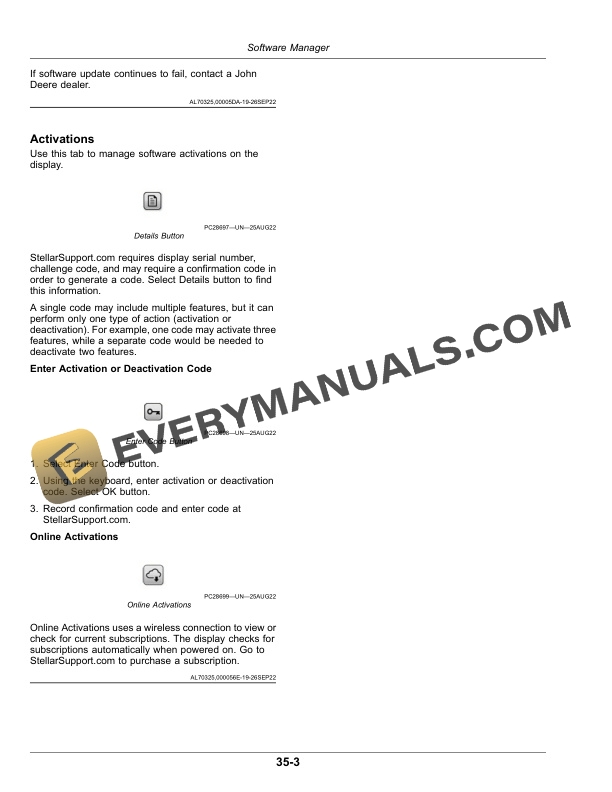 John Deere Generation 4 CommandCenter Operator Manual OMPFP23470 4 John Deere Generation 4 CommandCenter Operator Manual OMPFP23470-2