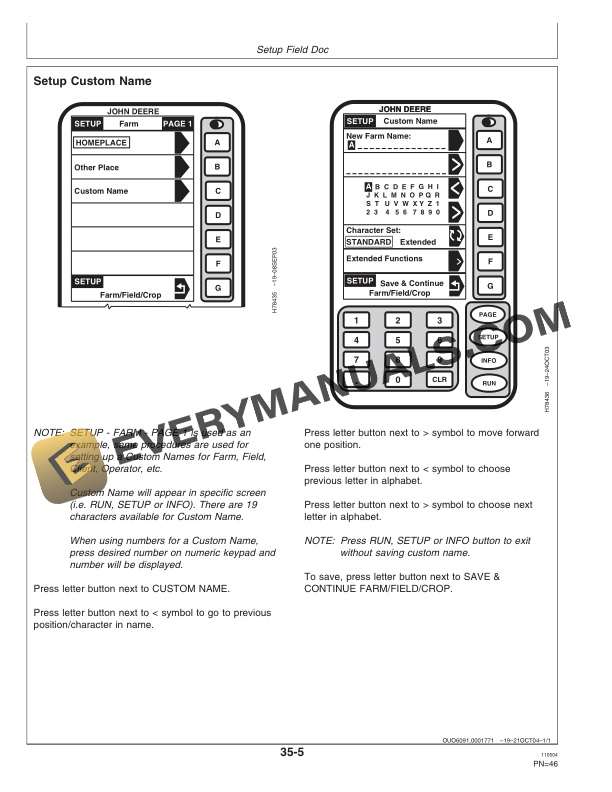 John Deere GreenStar Field Doc System Operator Manual OMPC20341 2