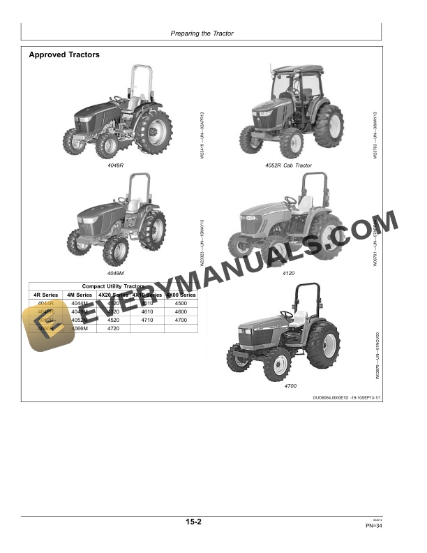 John Deere H180 Loader Operator Manual OMW56545 4 John Deere H180 Loader Operator Manual OMW56545-2