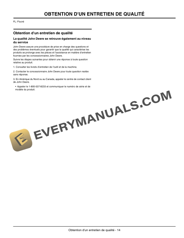 John Deere H20D LE and H20S LE Hedge Trimmer Operator Manual OMPS10501 3