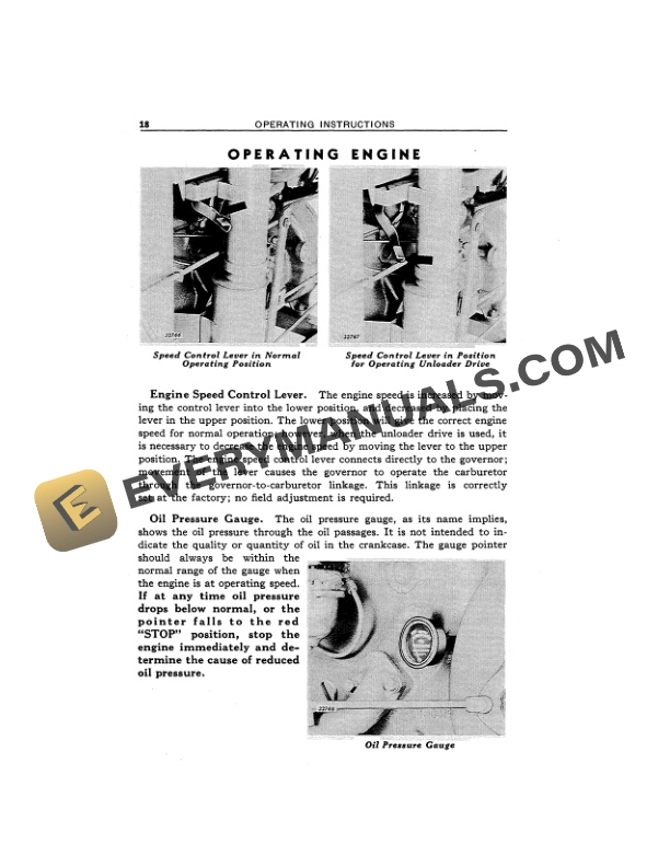 John Deere HA 92 POWER UNIT Operator Manual OMT1453 2