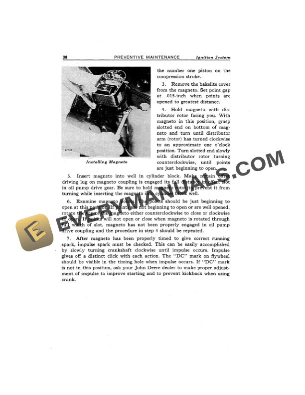 John Deere HA 92 POWER UNIT Operator Manual OMT1453 3