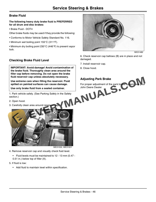 John Deere HPX 4x4 Gas Gator Utility Vehicles Operator Manual OMM168323 5 John Deere HPX 4X4 Gas GATOR Utility Vehicles Operator Manual OMM168323-3