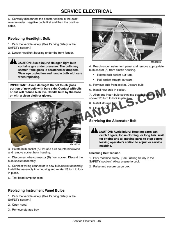 John Deere HPX Diesel and HPX 4x4 Diesel GATOR Utility Vehicles Operator Manual OMM152766 3