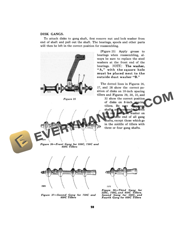 John Deere Heavy Disk Tillers 500 H 550C Operator Manual OMW6250 2