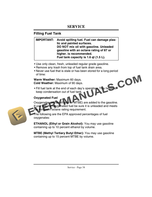 John Deere JA62 21 Inch Walk Behind Rotary Mower Operator Manual OMGC00185 3