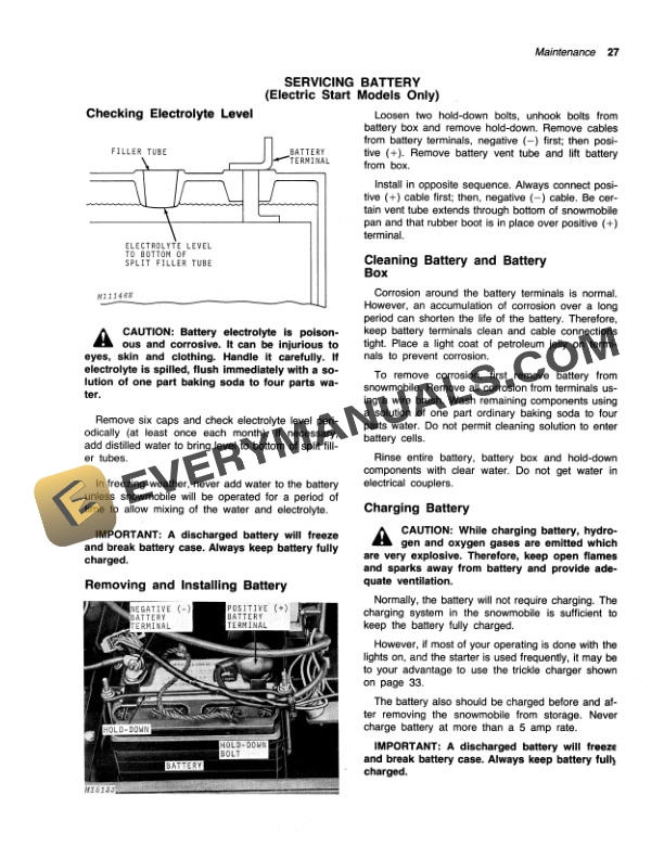 John Deere JDX4 JDX6 AND JDX8 SNOWMOBILE Operator Manual OMM65274 3