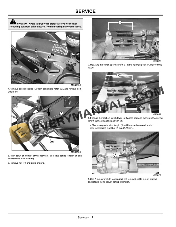 John Deere JS60H JS63 and JS63C Walk Behind Rotary Mowers Operator Manual OMGX22067 3