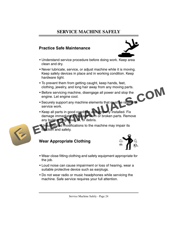 John Deere JX75 and JE75 21 Inch Walk Behind Rotary Mowers Operator Manual OMGC00313 2