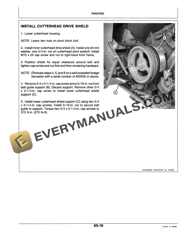 John Deere KERNEL PROCESSOR Operator Manual OME76112 3