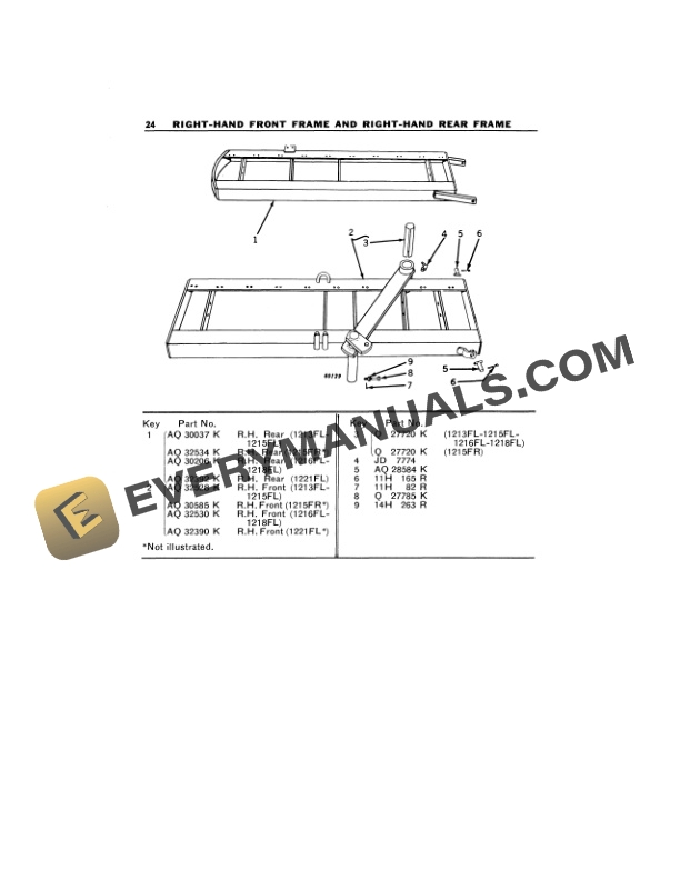 John Deere KILLEFER 1200 SERIES FLEXIBLE OFFSET DISK HARROWS Operator Manual OMK36957 3