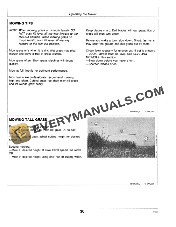 John Deere LX172 LX176 LX178 and LX186 Lawn Tractors Operator Manual OMM111804 2