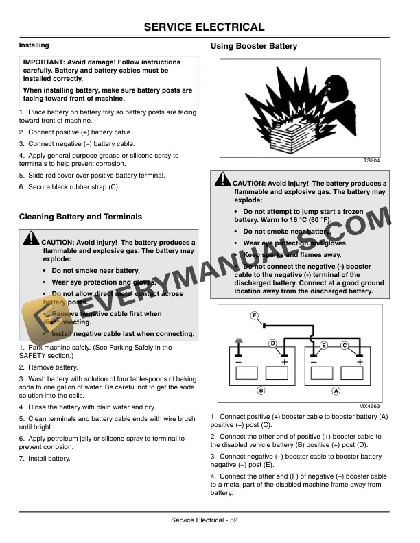John Deere LX266 LX277 LX277AWS LX279 and LX288 Lawn Tractors Operator Manual OMM148972 3