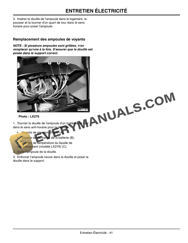 John Deere LX277 and LX279 Lawn Tractors Operator Manual OMM142613 2