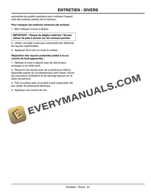 John Deere LX277 and LX279 Lawn Tractors Operator Manual OMM146459 2