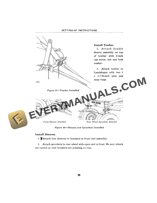 John Deere Lindeman LS 400 Landshaper Operator Manual OMY2848 3