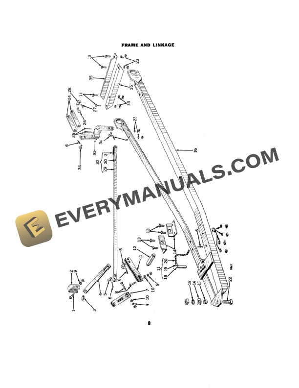 John Deere M30 Snow Plow for Model M Tractor Operator Manual OMF13947 3