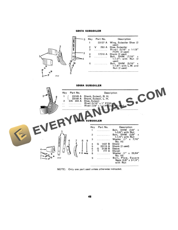 John Deere M4 and M5 Tool Bars and Attachments Operator Manual OMA13348 3
