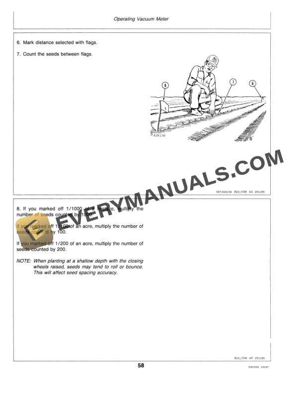 John Deere MAXEMERGE 2 VACUUM METERING UNITS Operator Manual OMH136461 3