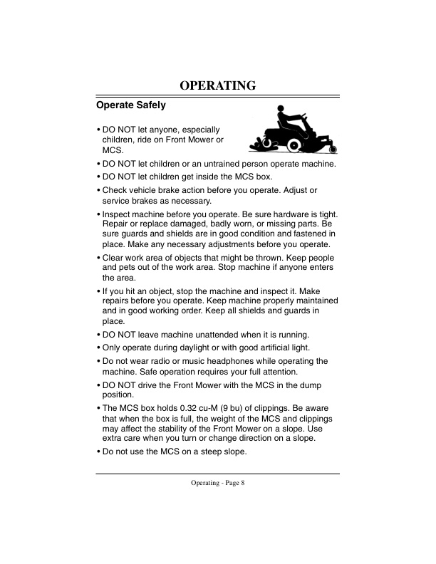 John Deere Material Collection System MCS For F710 And F725 Front Mowers Operator Manual OMM122905 2