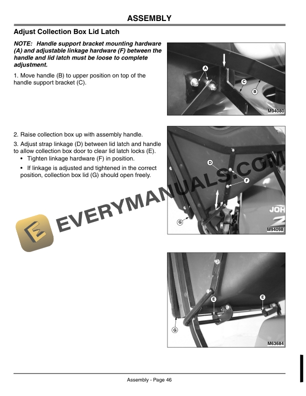 John Deere Material Collection System MCS for ZTRAK Front Mowers Operator Manual OMM133287 2