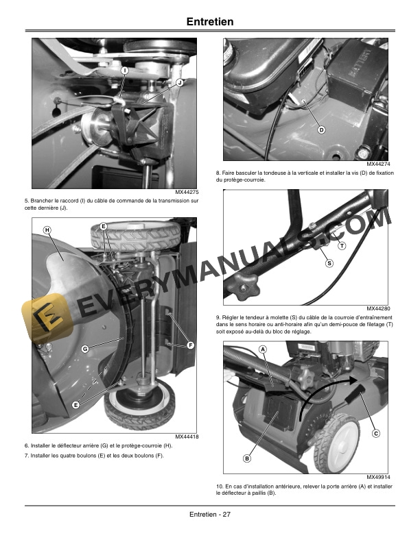 John Deere MowMentum JM26, JM36, JM46 Walk-Behind Mower Operator Manual OMGX24376 4 John Deere MowMentumJM26, JM36, JM46 Walk-Behind Mower Operator Manual OMGX24376-2