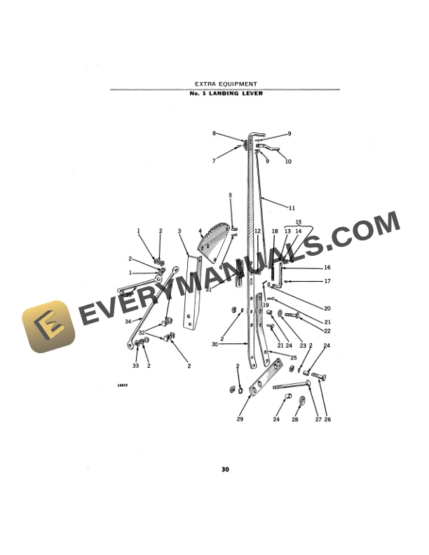 John Deere NO. 101A TWO-WAY TRACTOR PLOW Operator Manual OMA32550-3