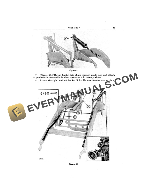 John Deere NO. 30 HYDRAULIC LOADERS Operator Manual OMC24553-3
