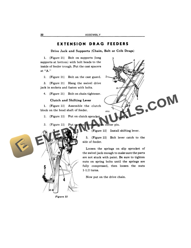 John Deere NO. 6 CORN SHELLER Operator Manual OMC13828-3